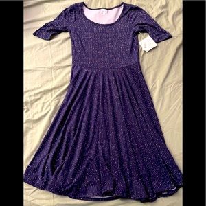 Lularoe Nicole Knit Midi Dress